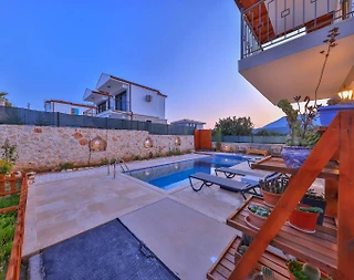 Kaş Andifli'de Doğa İle İç İçe, Özel Havuzlu, Kiralık Lüks Villa - 4
