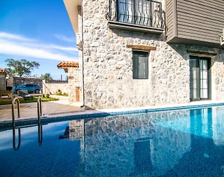 Marmaris Turgut'ta Eşsiz Doğada, Özel Havuzlu, Lüks Villa - 4