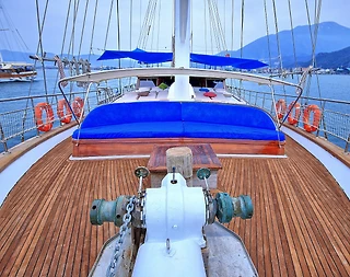 Rodos'ta 8 Kabinli, Konforlu Gulet - 4