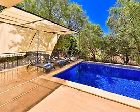 Kaş Ağullu'da Doğa İçerisinde, Özel Havuzlu, Ekonomik Villa - 3