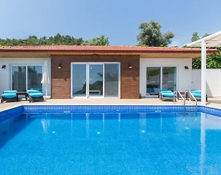 Kaş İslamlar'da Keyif Dolu Doğada, Özel Havuzlu, Kiralık Villa - 3