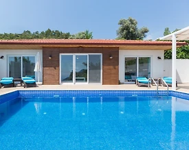 Kaş İslamlar'da Keyif Dolu Doğada, Özel Havuzlu, Kiralık Villa - 3