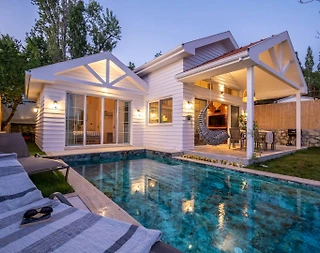 Muğla Seydikemer'de Muhteşem Tasarımlı, Özel Havuzlu, Kiralık Villa - 4