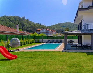 Fethiye İnlice'de Geniş Bahçeli, Özel Havuzlu, 5+1 Kiralık Villa - 5