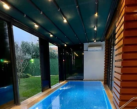 Sakarya Sapanca'da Doğa Manzaralı, Kapalı Isıtmalı Havuzlu, Kiralık Villa - 3