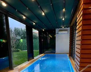 Sakarya Sapanca'da Doğa Manzaralı, Kapalı Isıtmalı Havuzlu, Kiralık Villa - 3