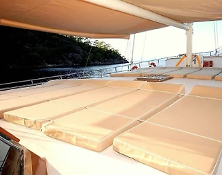 Bodrum'da Mavi Yolculuk Sunan, 5 Kabinli, Lüks Gulet - 5