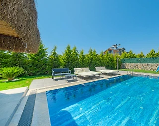 Fethiye Ölüdeniz'de Yemyeşil Doğada, Özel Havuzlu, 6 Kişilik Villa - 4