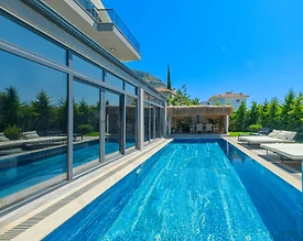 Fethiye Ölüdeniz'de Yemyeşil Doğada, Özel Havuzlu, 6 Kişilik Villa - 3
