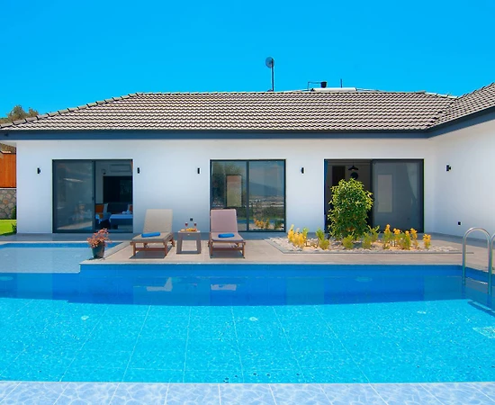 Kaş Gelemiş'te Çekirdek Ailelere Uygun, Özel Havuzlu, Ferah Villa - 1