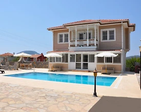 Fethiye Ölüdeniz'de Doğa İçerisinde, Özel Havuzlu, 10 Kişilik Villa - 2