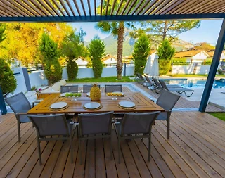 Fethiye Ölüdeniz'de Doğa İçinde, Özel Havuzlu, Geniş Villa - 3