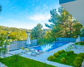 Kaş İslamlar'da Gözden Uzak Konumda, Özel Havuzlu, 5 Kişilik Villa - 3