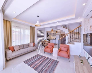 Kaş Andifli'de Eşsiz Doğa Manzaralı, Özel Havuzlu, Konforlu Villa - 5