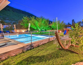 Kaş Gökçeören'de Sessiz Konumda, Özel Havuzlu, Kiralık Villa - 4