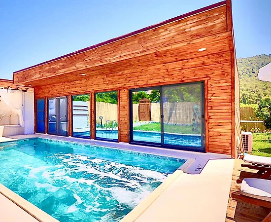 Fethiye İnlice'de Balayı Çiftlerine Uygun, Özel Havuzlu, Lüks Villa - 1