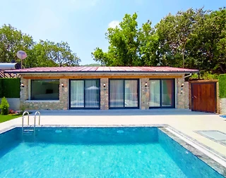 Fethiye Kayaköy'de Balayı Çiftlerine Uygun, Özel Havuzlu, Kiralık Villa - 2