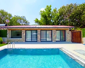 Fethiye Kayaköy'de Balayı Çiftlerine Uygun, Özel Havuzlu, Kiralık Villa - 2