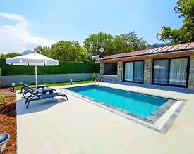 Fethiye Kayaköy'de Balayı Çiftlerine Uygun, Özel Havuzlu, Kiralık Villa - 3