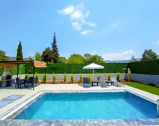 Fethiye Kayaköy'de Balayı Çiftlerine Uygun, Özel Havuzlu, Kiralık Villa - 5