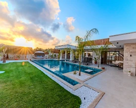 Kalkan Çavdır'da Doğa ile İç İçe, Özel Havuzlu, Lüks Villa - 2