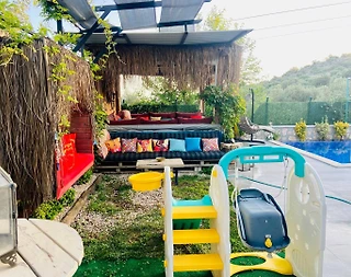 Kaş Çayköy'de Huzurlu Doğa İçerisinde, Özel Havuzlu, Balayı Villası - 5