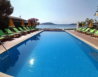 Balıkesir Avşa Adası'nda Deniz Manzaralı, Ortak Havuzlu, Kiralık Bungalov - 4