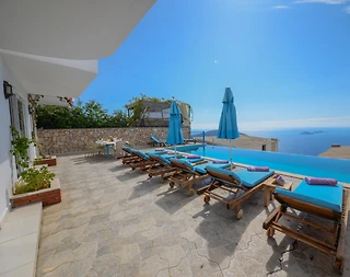 Kaş Bezirgan'da Enfes Deniz Manzaralı, Özel Havuzlu, Konforlu Villa - 4