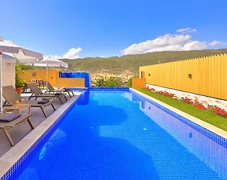 Kaş Sarıbelen'de Mükemmel Doğada, Özel Havuzlu, Şık Villa - 3