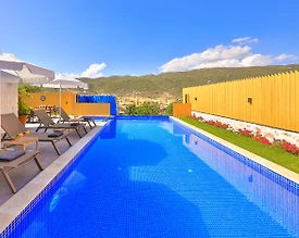 Kaş Sarıbelen'de Mükemmel Doğada, Özel Havuzlu, Kiralık Villa - 3