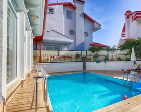 Fethiye Çiftlik'te Yeşillikler Arasında, Özel Havuzlu, Kiralık Villa - 3