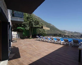 Kaş İslamlar'da Göz Alıcı Deniz Manzaralı, Özel Havuzlu, Nezih Villa - 4