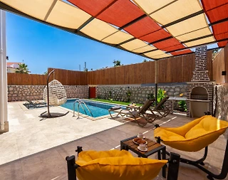 Muğla Seydikemer'de Huzurlu Doğada, Özel Havuzlu, Lüks Villa - 5