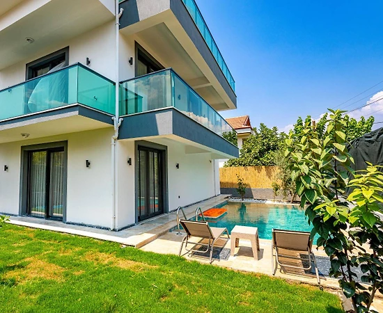 Fethiye'de Eşsiz Doğada, Özel Havuzlu, Bahçeli Villa - 1