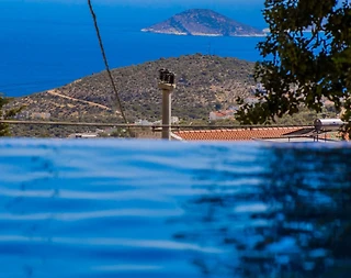 Kalkan Akbel'de Deniz Manzaralı, Özel Havuzlu, Kiralık Balayı Villası - 3