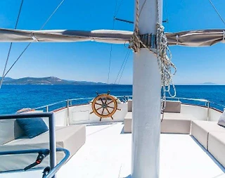 Bodrum Çıkışlı 12 Kişilik, 28 Metre, Kiralık Konforlu Gulet - 5