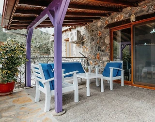 Fethiye Kayaköy'de Doğa İçerisinde, Özel Havuzlu, Şık Villa - 4