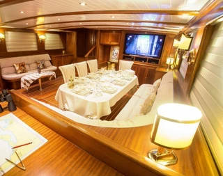 Muğla Fethiye'de 10 Kişilik, Lüks İç Tasarıma Sahip Gulet - 5