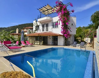 Kaş Kalkan'da Deniz Manzaralı, 8 Kişilik, Muhafazakar Villa - 4