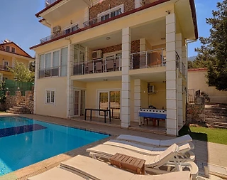Fethiye Ölüdeniz'de Muhteşem Doğa Manzaralı, Özel Havuzlu, Şık Villa - 3