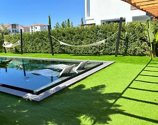 Antalya Serik'te Yeşillikler İçerisinde, Özel Havuzlu, Modern Villa - 4