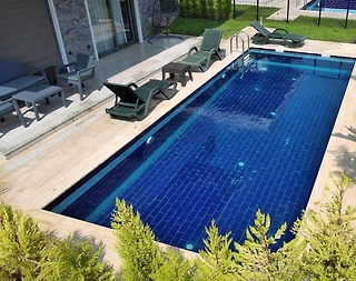 Serik Belek'te Site İçerisinde, Özel Havuzlu, 3+1 Villa - 4