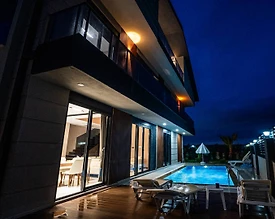 Serik Belek'te Kalabalık Ailelere Uygun, Özel Havuzlu, Lüks Villa - 3