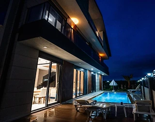 Serik Belek'te Kalabalık Ailelere Uygun, Özel Havuzlu, Lüks Villa - 3