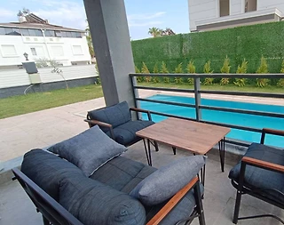 Serik Belek'te Geniş Bahçe İçerisinde, Özel Havuzlu, Kiralık Villa - 3