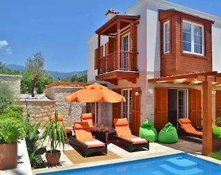 Kaş Kalkan'da Site İçerisinde, Özel Havuzlu, Konforlu Yazlık Villa - 3