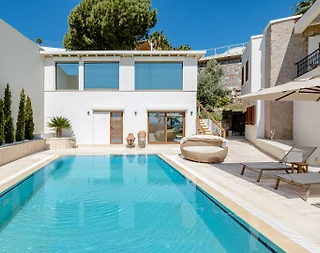 Bodrum Bitez'de Denize Yürüme Mesafesinde, Özel Havuzlu, Lüks Villa - 4