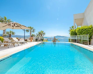 Bodrum Bitez'de Denize Yürüme Mesafesinde, Özel Havuzlu, Lüks Villa - 5