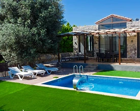 Bodrum Çiftlik'te Doğa İçerisinde, Özel Havuzlu, Konforlu Villa - 3