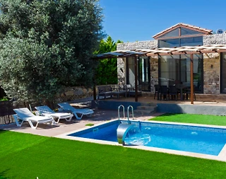 Bodrum Çiftlik'te Doğa İçerisinde, Özel Havuzlu, Konforlu Villa - 3